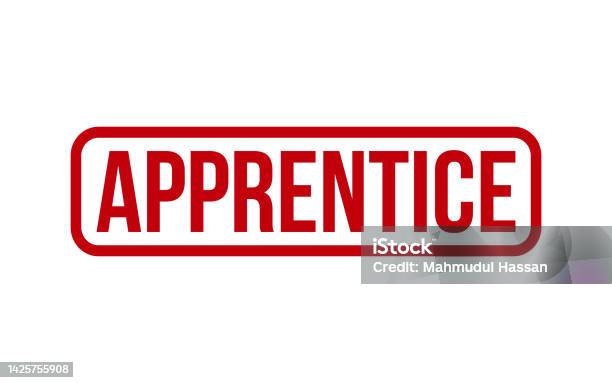 Apprentice Rubber Stamp Seal Vector Stock Illustration - Download Image ...