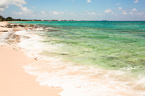 Tropical Beach in Caribbean Sea