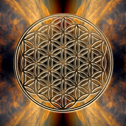 The Flower Of Life is a wonder- and powerful gift from the spiritual world. May it charge your space with positive energy and healing vibes.