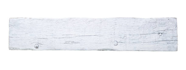 istock White wooden board with natural striped pattern for background, wooden surface for add text or design decoration. isolated on white background with clipping path. 1425787821