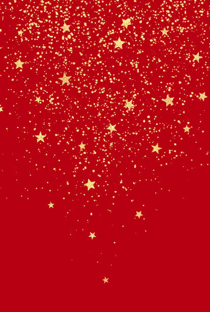 istock Background illustration of beautiful glittering stars 1425793968