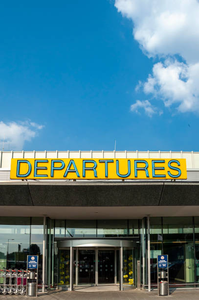 istock Airport departure sign 1425796185