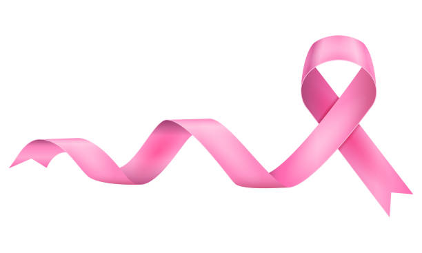 istock pink silk shiny ribbon in support of breast cancer disease vector illustration 1425796385
