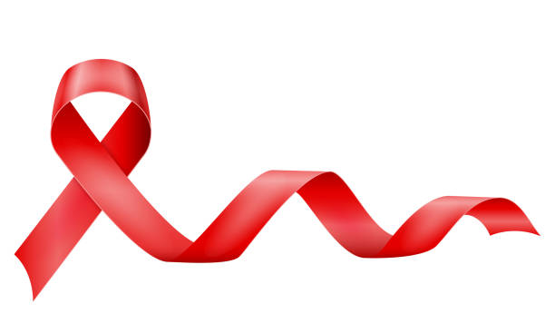 istock red silk shiny ribbon in support of aids disease vector illustration 1425797313