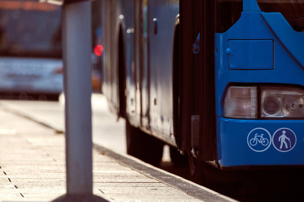 istock Bus public transportation in Budapest, Hungary. 1425808999
