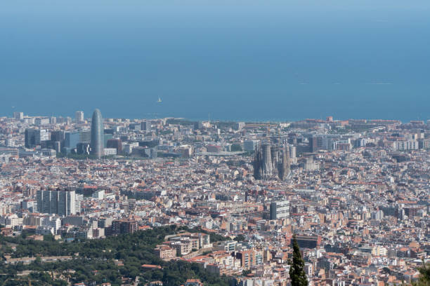istock View of Barcelona from Tibidabo park 1425809401