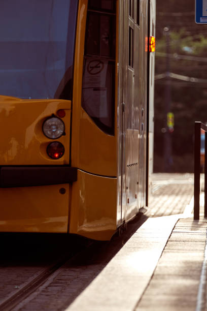 istock Tram tramway public transportation in Budapest, Hungary. 1425810264