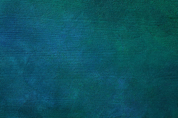 colorful dark blue-green painted wooden table. abstract background. unevenly colored wooden board.  flat lay. - unevenly imagens e fotografias de stock