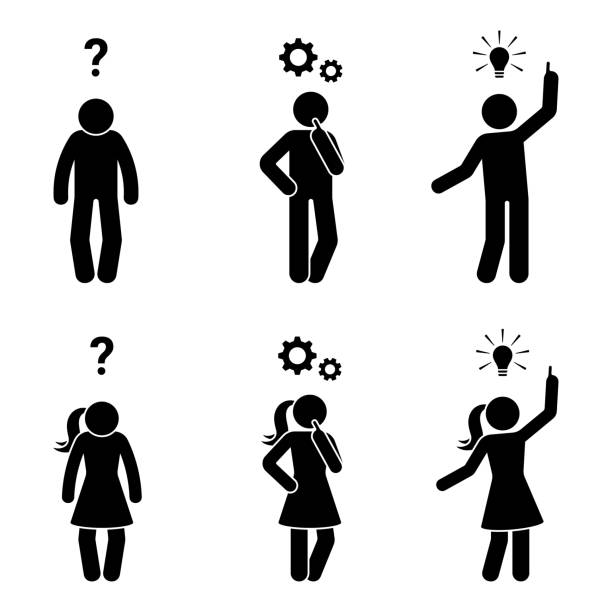 Stick Man Intellect 3,700+ Stick Man Thinking Stock Photos, Pictures & Royalty-Free Images ...