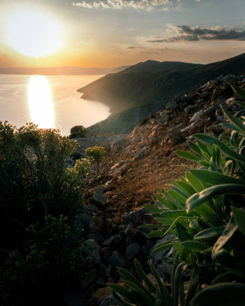 istock Sunset on Cres island Croatia 1425819157