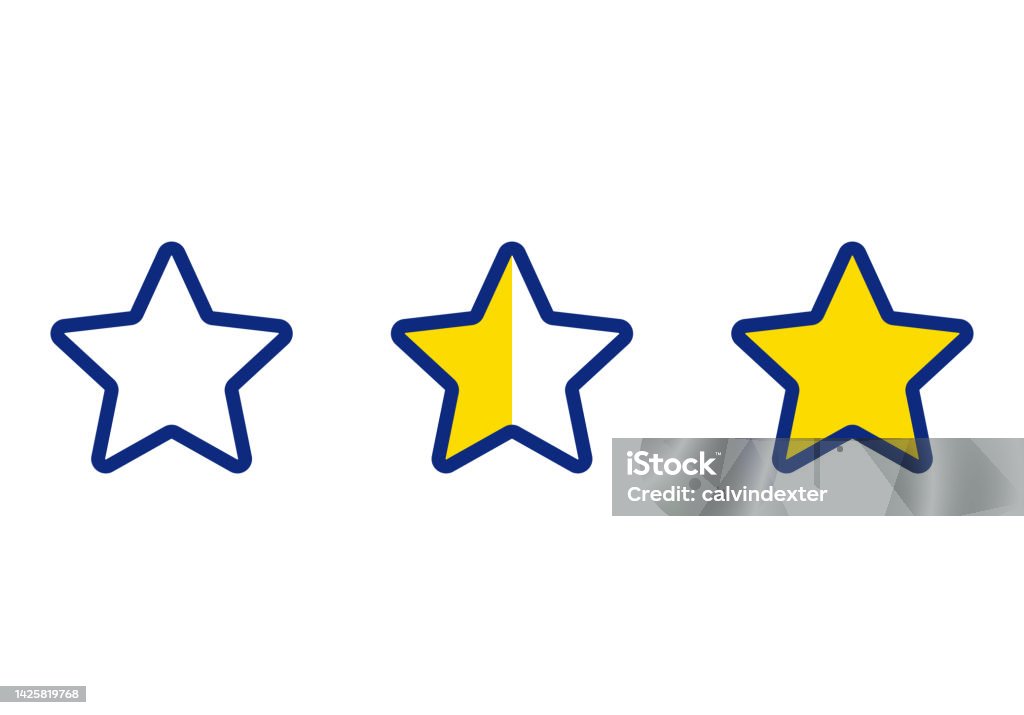 Shape Rating Star Shapes Rating System Stock Illustration - Download Image Now ...