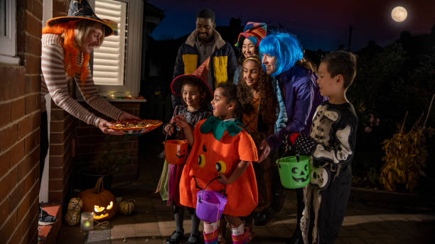 istock Giving Them Treats Under a Full Moon 1425841119