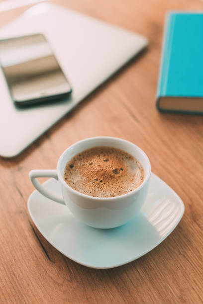 istock Morning coffee before starting the freelance job 1425853908