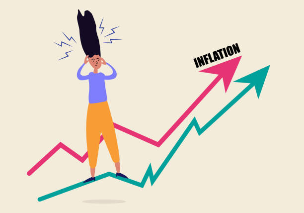 istock Inflation Woman Scary of Inflation 1425859776