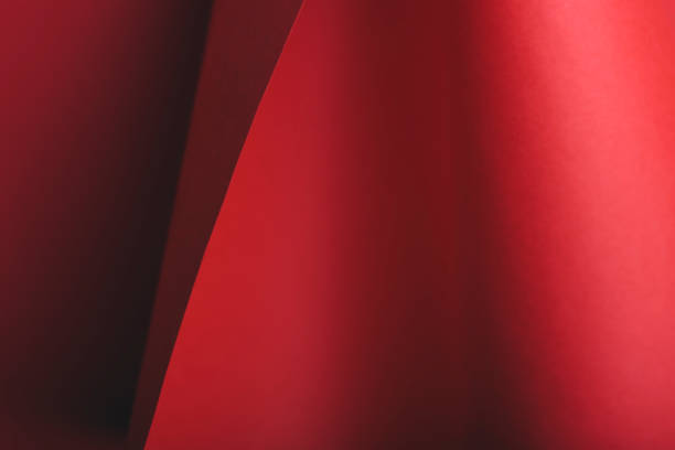 istock Chinese new year design. Abstract red geometry creative shape background. 1425863568