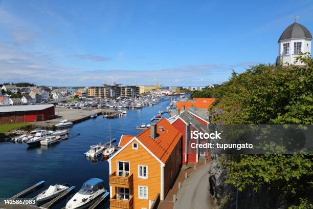 Haugesund Norway Stock Photo - Download Image Now - Architecture, Bridge - Built Structure, City