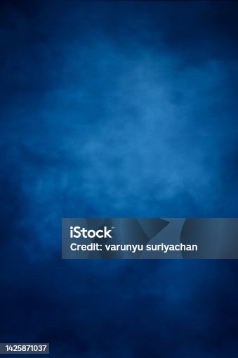 istock photo background for portrait, blue color paint texture 1425871037