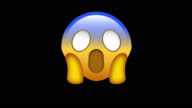 istock Animated Shocked Face Emoji. Seamless Loopable. 4K Cartoon Emoji Face Emoticon  Animation on Alpha Channel Background. Social Media Expression Emotion and Feelings Sharing Concept, Face Screaming in Fear, Scared. 1425873444