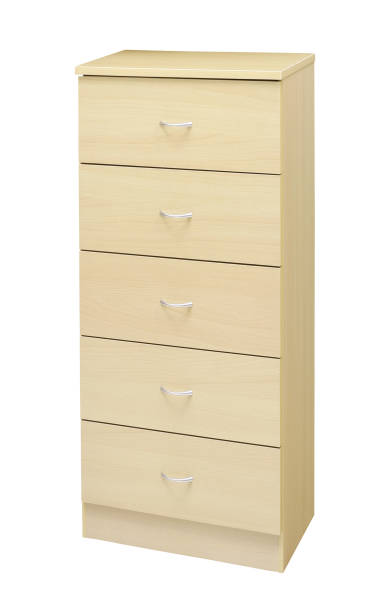 Wooden kitchen drawers