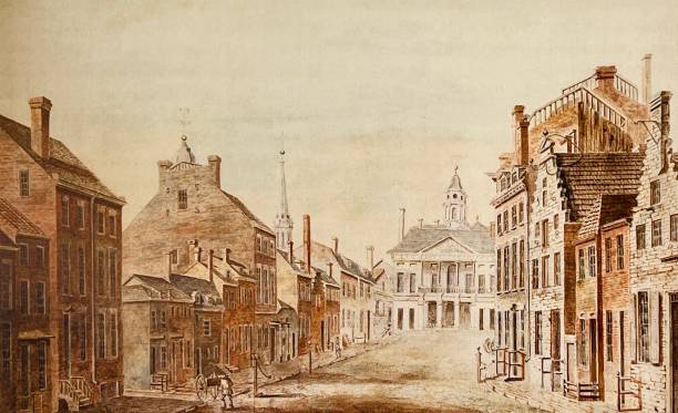 Illustration from 19th century.