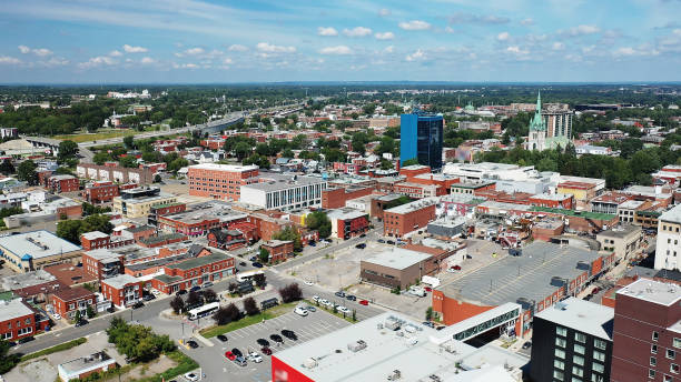 istock Aerial of Trois Riviere, Quebec, Canada 1425899449