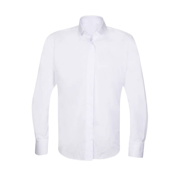 istock white shirt with long sleeves isolated 1425901326