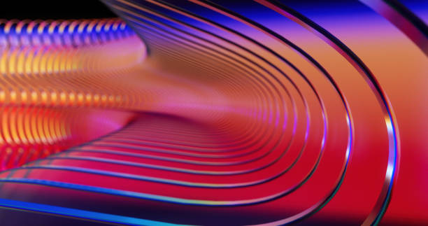 istock Glance tunnel shape with a copy space for a modern screensaver 1425901970