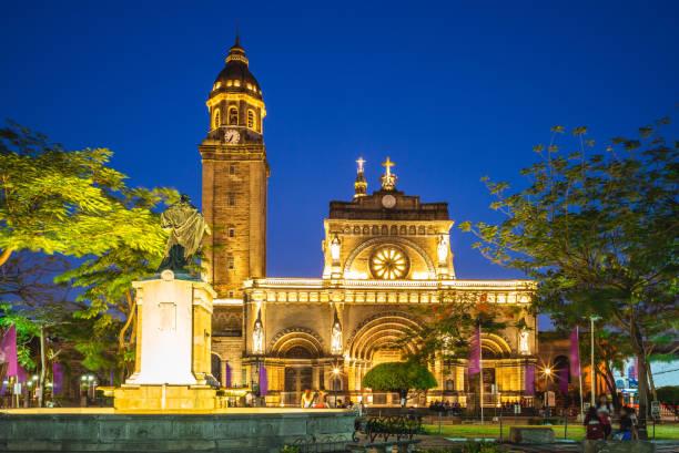 istock Manila Cathedral in Intramuros, Manila, Philippines 1425903010