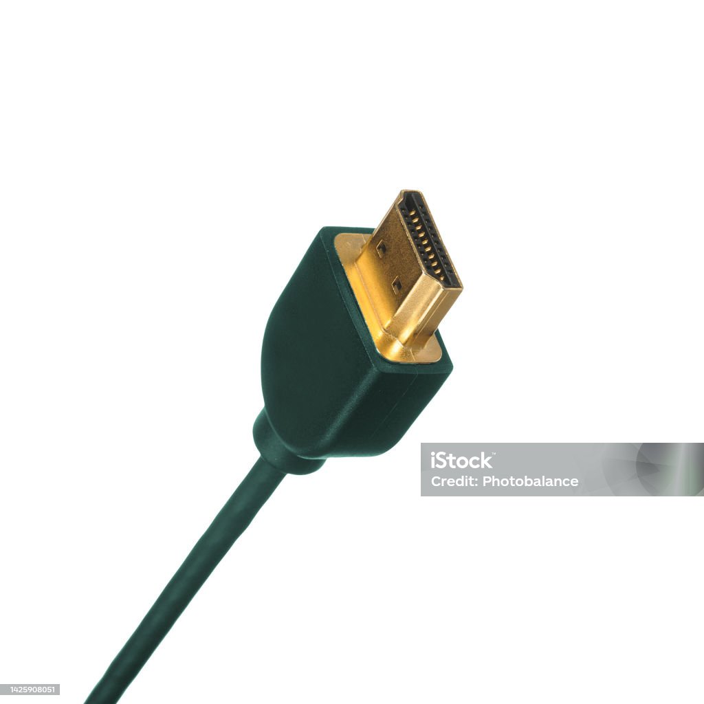 Tech Cable 00 Tech Cable With Plug Isolated Stock Photo - Download Image Now ...