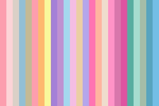 Pastel color palette collection background. Vector EPS 10