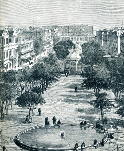 istock The Grand Square in Alexandria, Egypt in 1800s 19th Century 1425917916