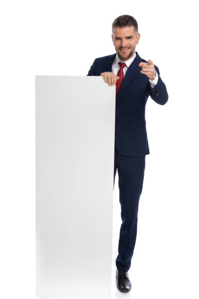 istock businessman gesturing you where picked for the advertisement 1425927151