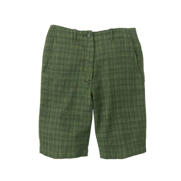 istock Green shorts isolated 1425931568