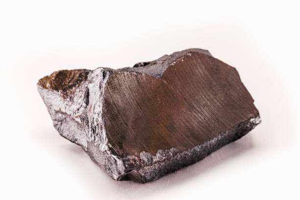 istock steel ore, produced from iron ore, isolated white background 1425947880