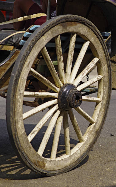 istock horse carriage wheel 1425948702