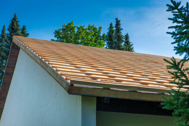 istock Unfinished roof left side 1425955746