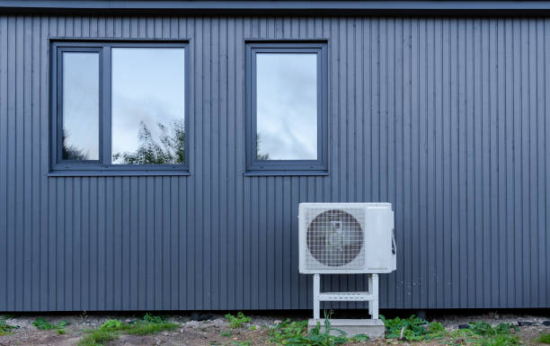istock Air compressor installation on the new house 1425969240