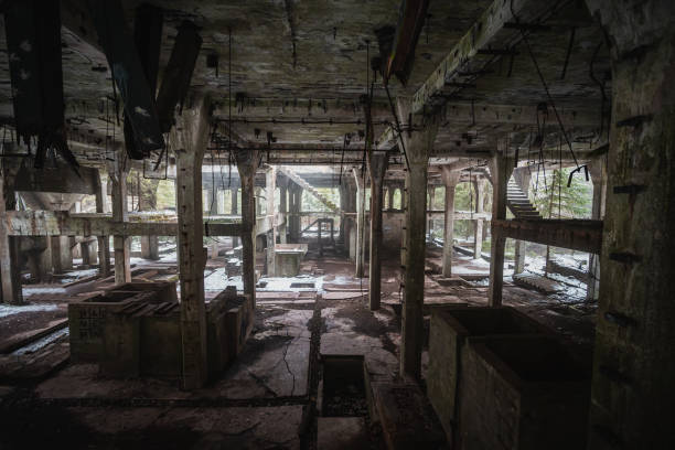 istock Ruin of tin mine 1425969577