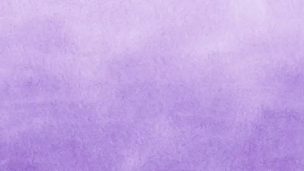 Photo of Abstract light purple pink lilac watercolor. Color gradient. Art background.