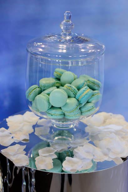 istock Macaroons in the glass in party decor 1425986955