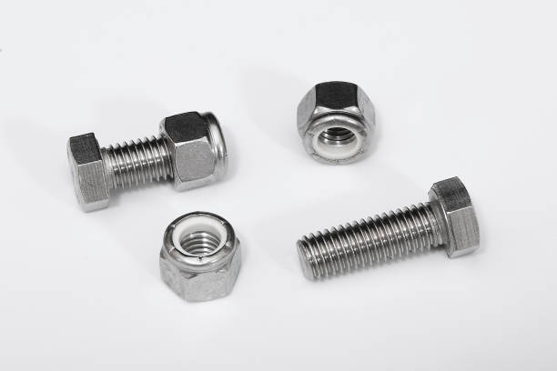 istock Nuts and bolts - Stainless Steel 1425993153