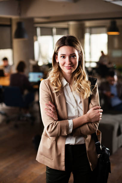 istock Beautiful businesswoman. 1425997639