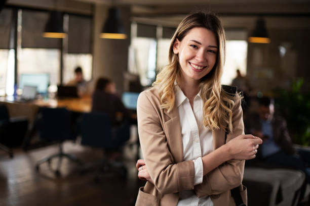 istock Beautiful businesswoman. 1425997692