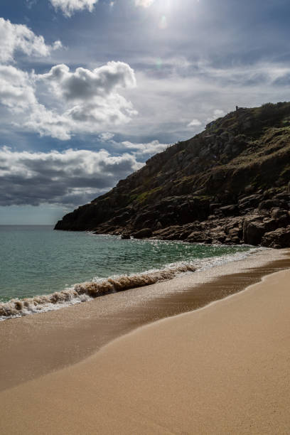 istock The idyllic beach at Porthcurno in Cornwall, on a sunny day 1425998468
