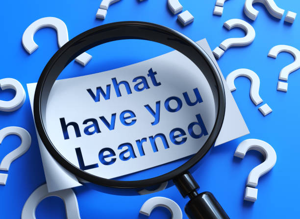 What Have You Learned? What Have You Learned? wisdom stock pictures, royalty-free photos & images