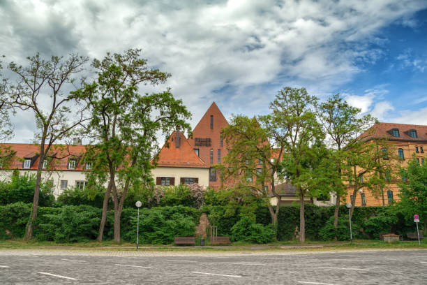 istock a beautiful summer view in a park in germany, ingolstadt 1426015103