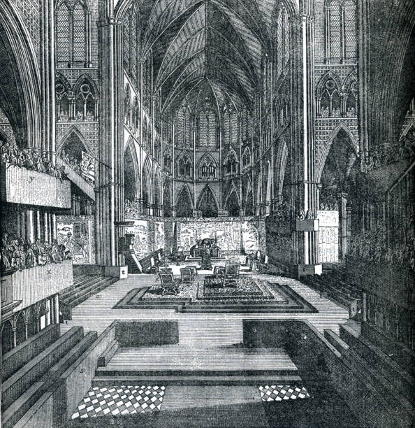 istock Westminster Abbey Preparations for Coronation of James II 17th Century 1426017047