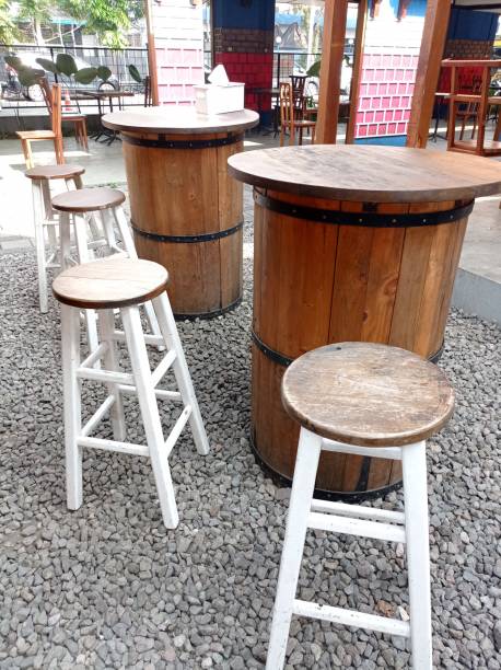 istock Beautiful round chair and table 1426035149