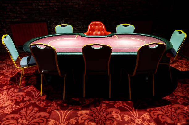 istock poker table in the casino 1426037983