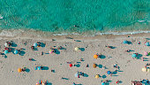 istock Aerial drone view of Ilıca Beach, Cesme, Izmir 1426044326